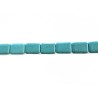 rectangle imitation turquoise 25x18mm x1
