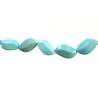 Feuille imitation turquoise 36x22mm x1