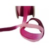 Ruban pure soie teint à la main MIX ROSE X 0,50M