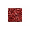 Rondelles heishi en céramique 6.5x2.3mm rouge x25