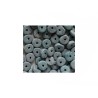 Rondelles céramique 6.5x2.3mm pierre bleue x25