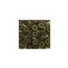 Rondelles céramique 6.5x2.3mm kaki x25