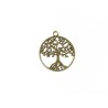 Pendentif Arbre de vie 29X25mm bronze x1