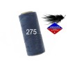 Fil ciré 0.75MM Linhasita bleu jean foncé (275) X 5M