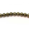 Boule pyrite 8mm x 10