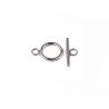 Fermoir T 14mm en acier inox 304 x1