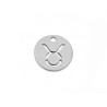 Breloque signe du zodiaque Taureau 12mm inox X1