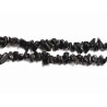 Pépites en obsidienne 5-8mm noir x10cm