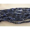 Sodalite 4mm facettée bleu x20