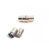 Fermoir aimanté pour cordon 3mm acier inoxydable  X 1