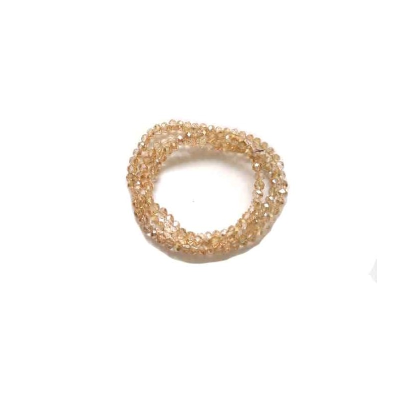 Abacus rondelle 4x3mm or light AB X20