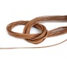 Cordon cuir Naturel 2mm x 105 cm x1