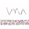 Cordon tissu liberty Nancy Ann- Hortensia x 20cm
