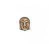 Tête de bouddha 11x9mm bronze  X 1