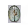 Cabochon mannequin couture 14 en verre 40x30mm x1