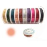 Fil de cuivre 0.4mm doré rose X 10 mètres