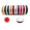 Fil de cuivre 0.4mm rouge X 10 mètres