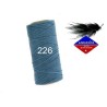 Fil ciré 0.5MM Linhasita bleu capri (226) X 5M