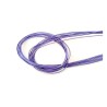 Cordon cuir de chevreau Violet clair 1.5mm X1M