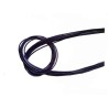 Cordon cuir de chevreau Violet foncé 1.5mm X1M