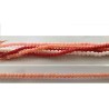 Perles en corail 3mm saumon