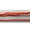 Perles en corail 3mm rouge x20