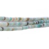 Rondelles heishi en pierre 4x2mm-Amazonite x20