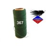 Fil ciré 1MM Linhasita vert sapin (367) X 5M