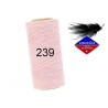 Fil ciré 1MM Linhasita baby pink (239) X 5M