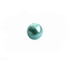 Verre nacré 6mm turquoise clair x 15