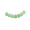 Aventurine mat 6mm Vert x15