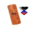 Fil ciré polyester 0,35MM Linhasita caramel (203)