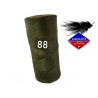 Fil ciré polyester 0,35MM Linhasita olive green (88)