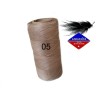 Fil ciré polyester 0,35MM Linhasita BEIGE (05) X 5M