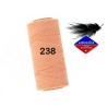 Fil ciré 0.5MM Linhasita mandarine (238) X 5M