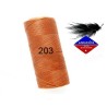 Fil ciré 0.5MM Linhasita pour micro macrame Caramel (203)