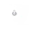 Breloque coquille st jacques 7x5mm acier inox