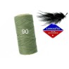 Fil ciré 0.5MM Linhasita vert militaire (90) X 5M