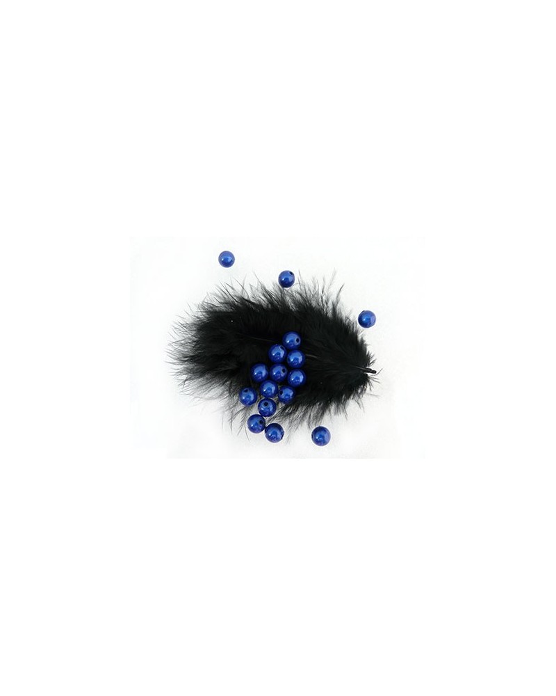 Perles magiques 6mm bleu saphir par 25 ou 150