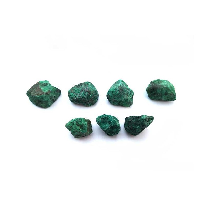 Pépite brute percée en turquoise Africaine 18-25mm x1