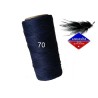 Fil ciré 0.75MM Linhasita Navy Blue (70) X 5M