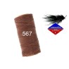 fil ciré pour micro macramé 1mm noisette (567)
