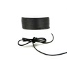 Cordon ciré pour bola de grossesse-Noir-130cm