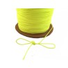 Fil nylon tressé 1mm fluo jaune x 3 Mètres