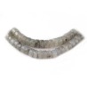 perles heishi en labradorite naturelle 4,5x2,5mm