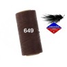 Fil ciré polyester linhasita 1mm pécan (649) x5M