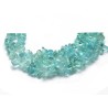 Chips pépites en apatite bleu-4-8mm x 10cm