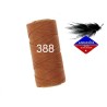 Fil ciré polyester linhasita 1mm Ambre (388) x5M