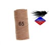 Fil ciré polyester linhasita 1mm Cappuccino (65)