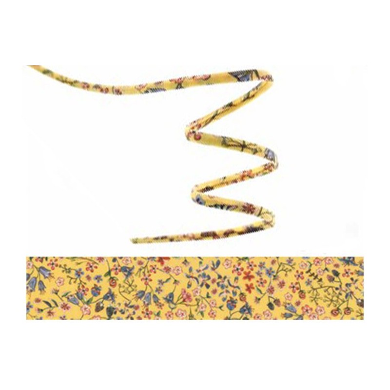 Cordon spaghetti liberty Donna Leigh-Camomille  x 20cm